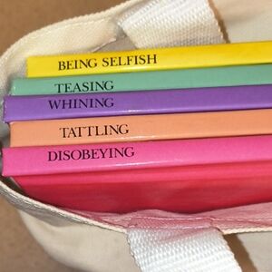 Grolier Colorful Set of (5) Book Collection On Behaviors Of School Age Children